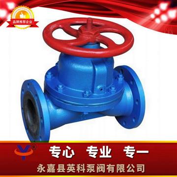 堰式襯膠隔膜閥